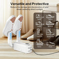 Electric shoe dryer with a timer and temperature control